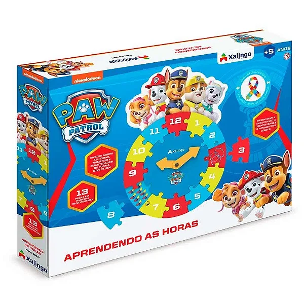 Aprendendo As Horas Patrulha Canina