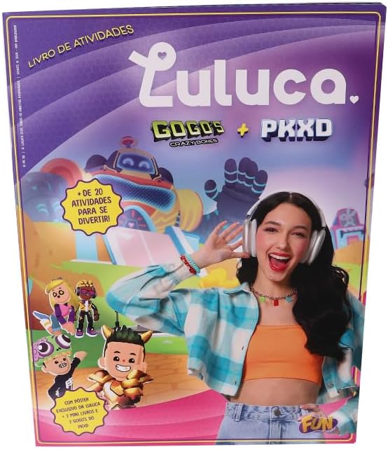 Livrão de Atividades Luluca Gogo's PKXD