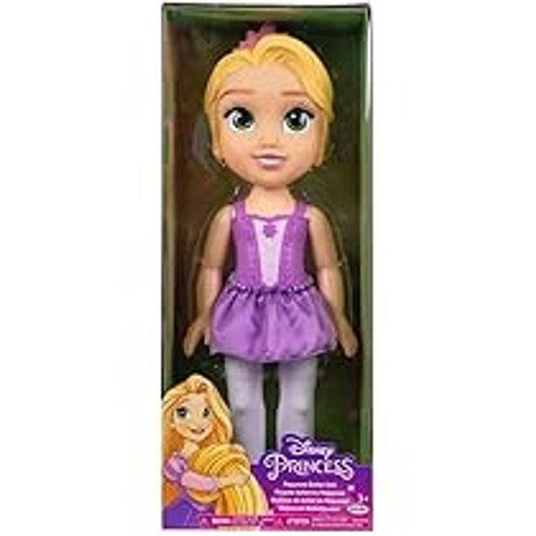 Boneca Bailarina Princesas Rapunzel 38cm