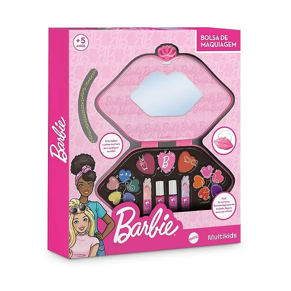 Bolsa de Maquiagem Barbie