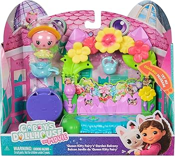 Playset Varanda Gabby's Dollhouse com Figura e Surpresa