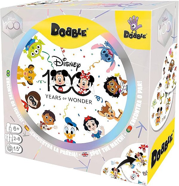 Jogo de Cartas Dobble Disney