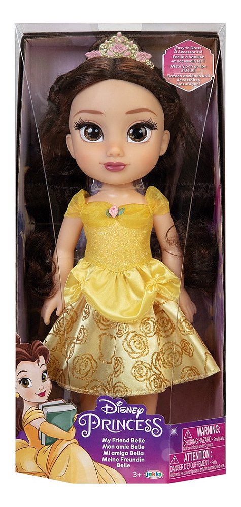 Boneca Princesas Disney Articulada Bela Multikids - Br1918