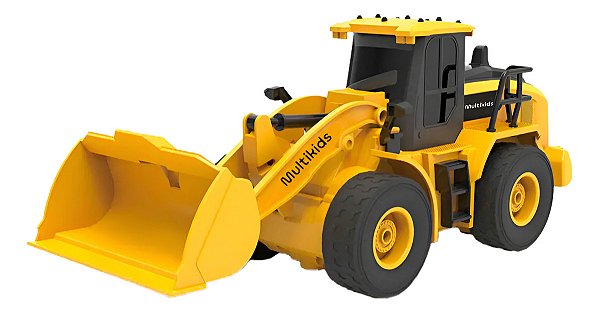 Escavadeira Com Controle Remoto Multikids Br2310 Cor Amarelo