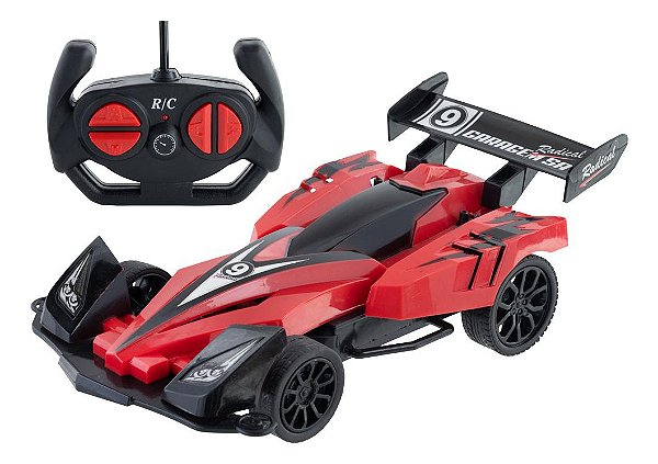 Veiculo Radical - Rc7 Func - Pilhas (vermelho) Radical 3551