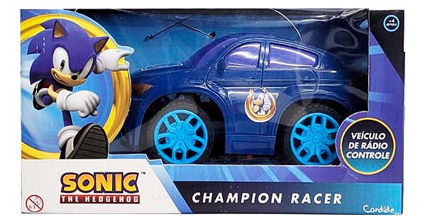 VEICULO CHAMPION RACER SONIC - RC3FUNC - PILHAS