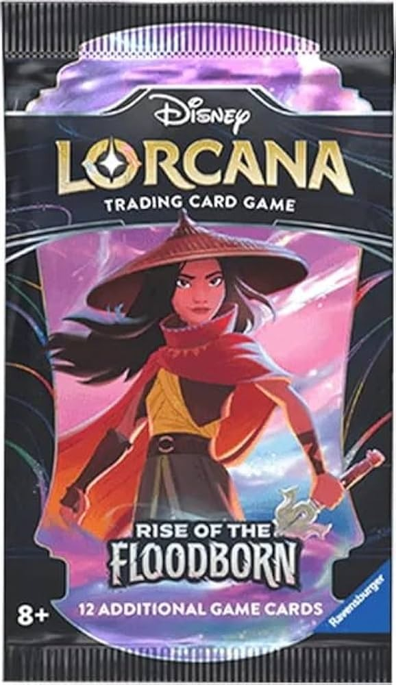 Disney Lorcana: Rise Of The Floodborn - Booster (12 Cartas) Idioma Ingles Disney Lorcana