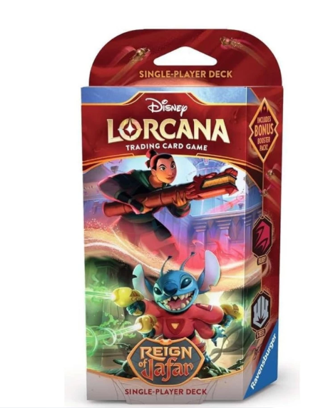 Carta Lorcana Disney STARTER DECK - SET 8 - MULAN E STITCH