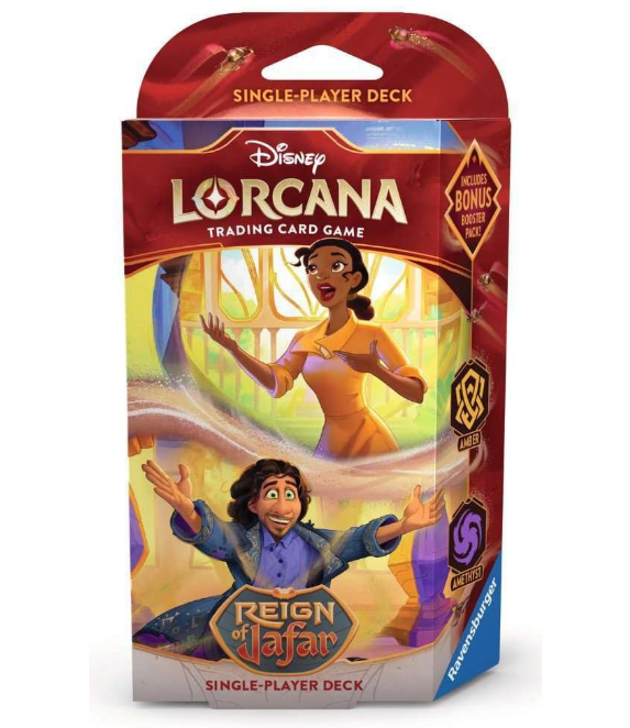 Disney Lorcana TCG: Baralho de Batalha Tiana e Bruno | Jogabilidade envolvente |
