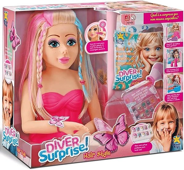 Boneca Diver Surprise Hair Style