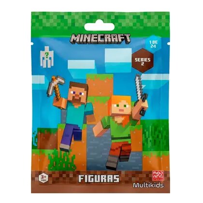 Minecraft Mini Figura Surpresa Colecionável BR2551