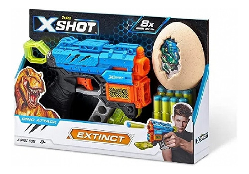 Dino Attack Extinct Blue Sortido - Sunny 5573