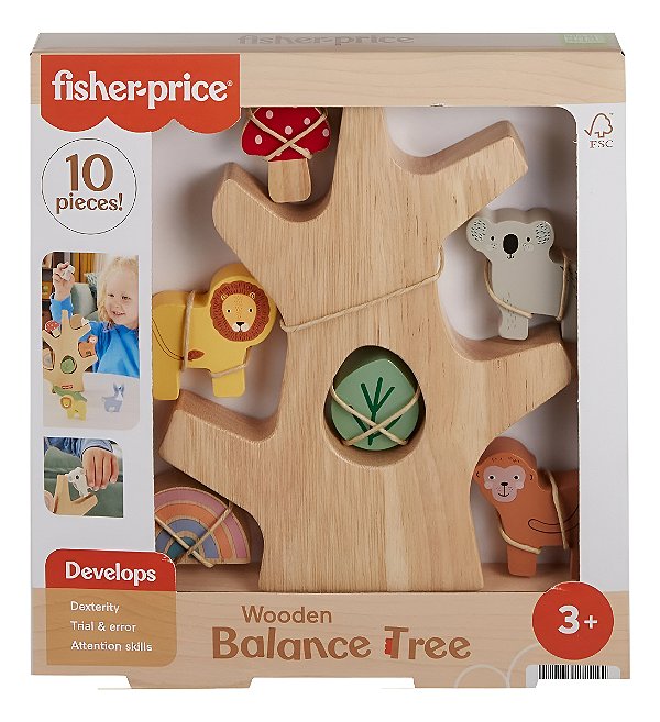 Fisher-price Bichinhos De Madeira - Mattel Hxt87