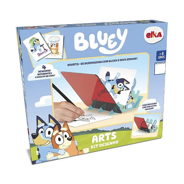 Arts Kit Desenho Bluey