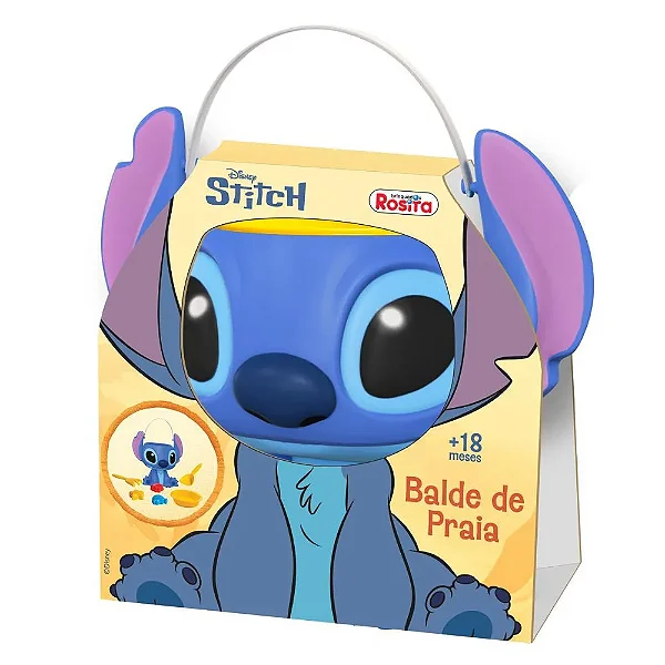 Balde de Praia Stitch