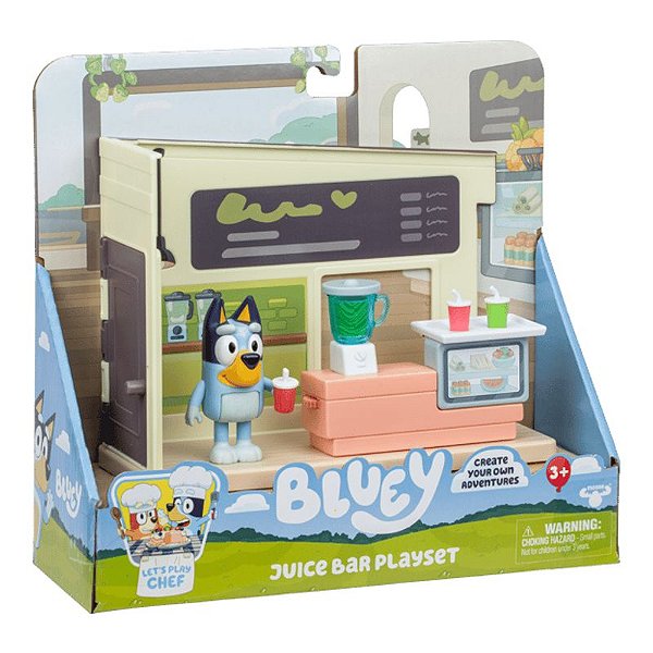 Bluey Mini Playset Bar de Suco