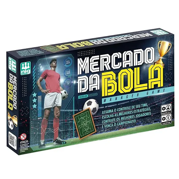 Jogo Mercado da Bola - Gestão e Estratégia Futebol