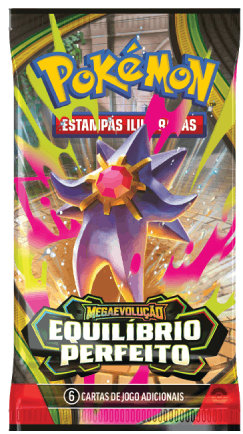 Carta Pokémon TCG Mega Evolução 3 Equilibrio Perfeito - Blister Unitário