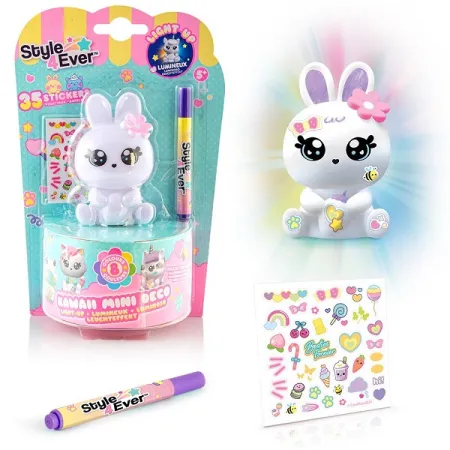 Style 4ever Decore sua luminária Mini Kawaii