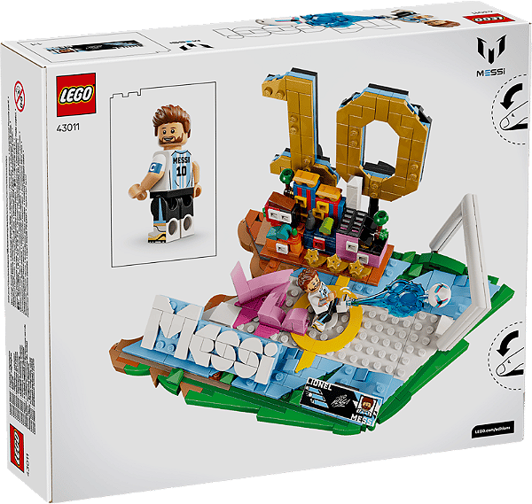 Lego Editions Destaques do Futebol Lionel Messi