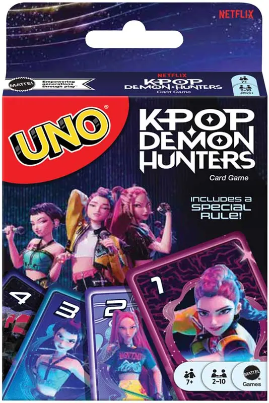 Jogo UNO K-Pop Demon Hunters