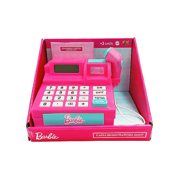Caixa Registradora Barbie Shop