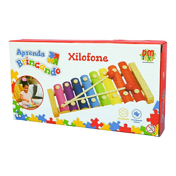 Xilofone Aprenda Brincando