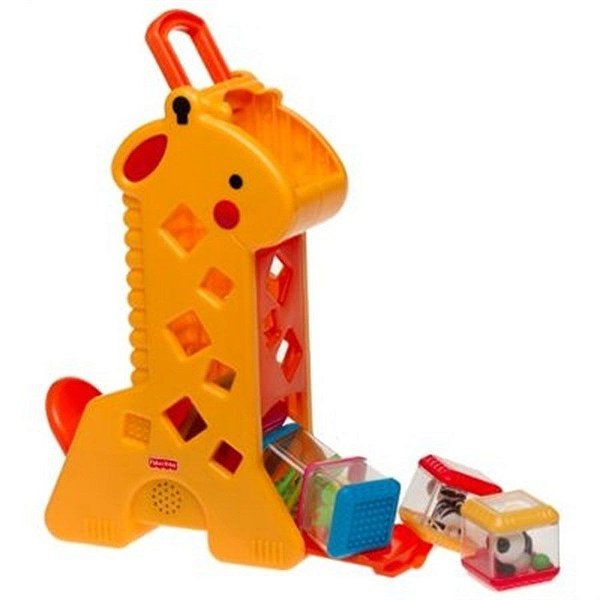 Girafa Peek a Blocks Fisher Price