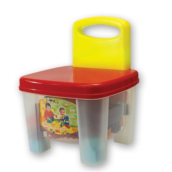 Cadeira Bricks Klicks Smoby Baby