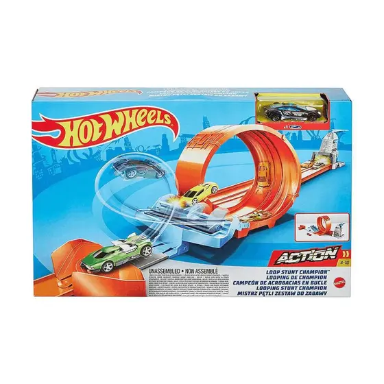Pista Hot Wheels Campeonato De Looping