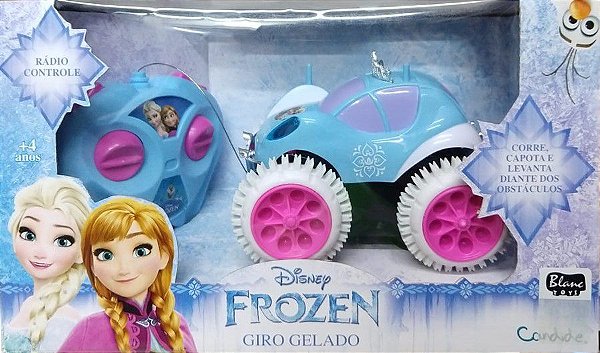 Carrinho de Controle Remoto Frozen Giro Gelado