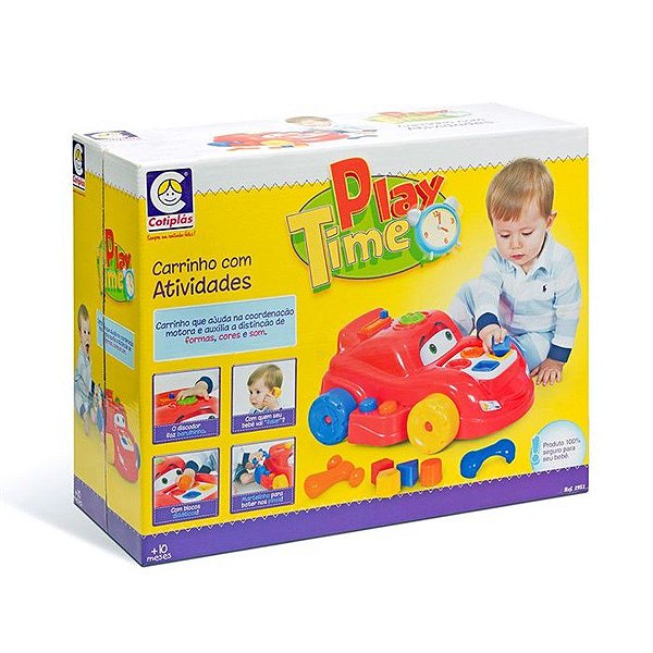Carro de Atividades Play Time