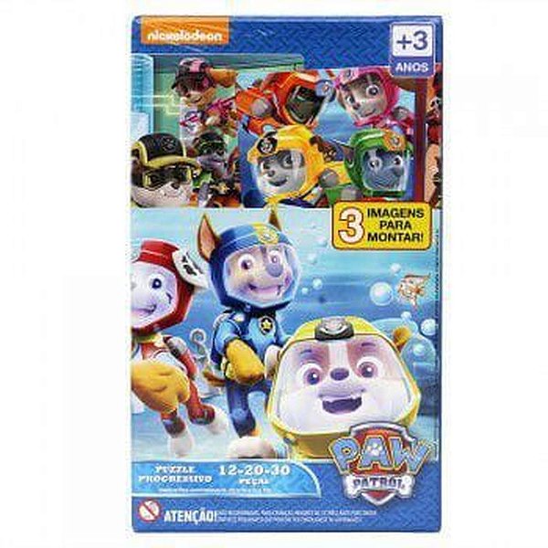 Puzzle Progressivo Patrulha Canina