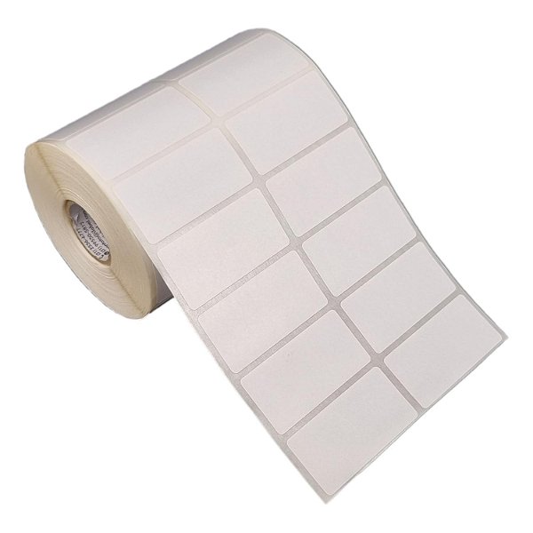 Etiqueta adesiva 5x2,5 cm (2 colunas) Térmica (impressão sem ribbon) Mercado Livre Full impressora térmica Rolo 30m