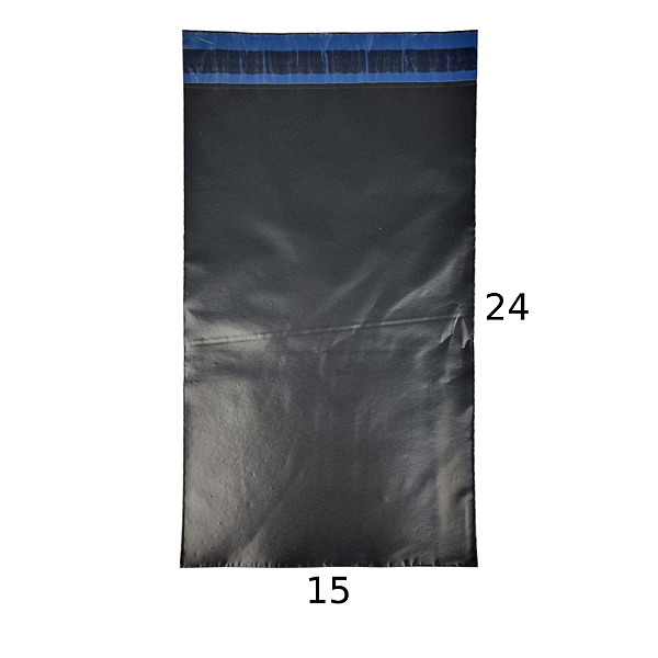 Envelope plástico 15cm x 24cm de segurança para envio e-commerce marketplace - 250 unidades