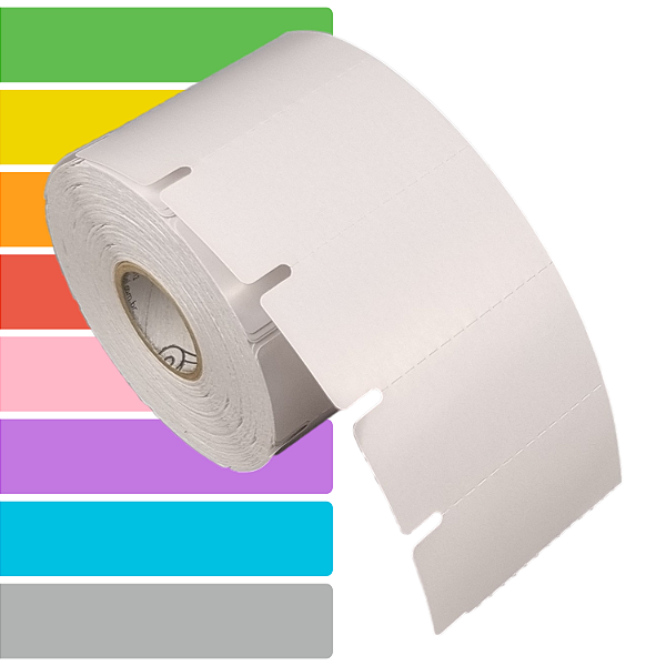 Etiqueta Gôndola adesiva 60x30mm 6x3cm Couche Gap lateral p/ Zebra Argox Elgin - Rolo c/ 1000 (30m)