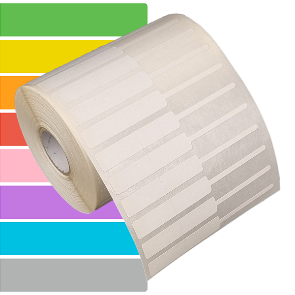 Etiqueta adesiva de jóias e óculos 92x10mm (alça direita) BOPP p/ Zebra Argox Elgin - Rolo c/ 2308 (30m)