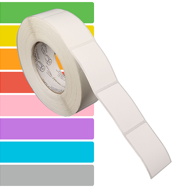 Etiqueta adesiva 40x60mm 4x6cm (1 coluna) BOPP p/ congelados Zebra ZT230 S4M - Rolo c/ 90m Tubete 3 polegadas