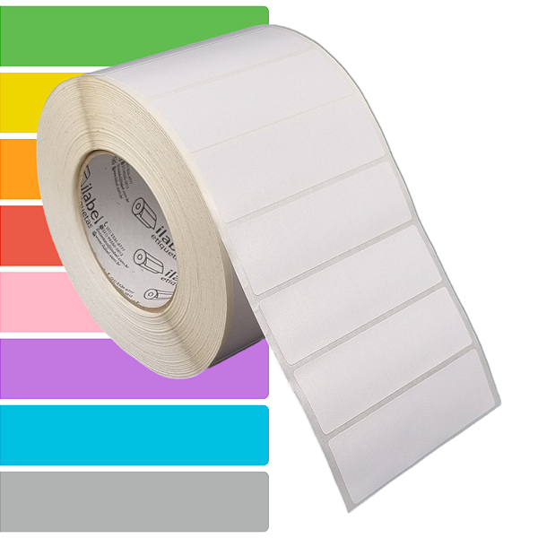 Etiqueta adesiva 100x30mm 10x3cm Térmica (impressão sem ribbon) - Rolo c/ 2727 (90m) Tubete 3 polegadas