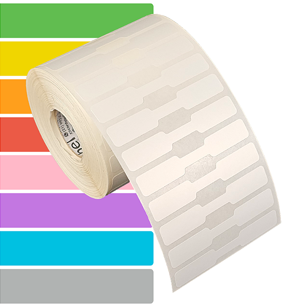 Etiqueta adesiva de jóias e óculos 65x10mm Térmica (impressão sem ribbon) - Rolo c/ 2308 (30m)