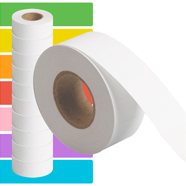 Etiqueta refil Etiquetadora Speedy DB H6 H8 (21x12mm) - 10 rolos com 1000