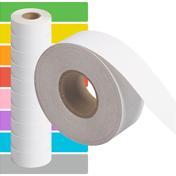 Etiqueta refil Etiquetadora ML 2316 (23x16mm) - 10 rolos com 1000