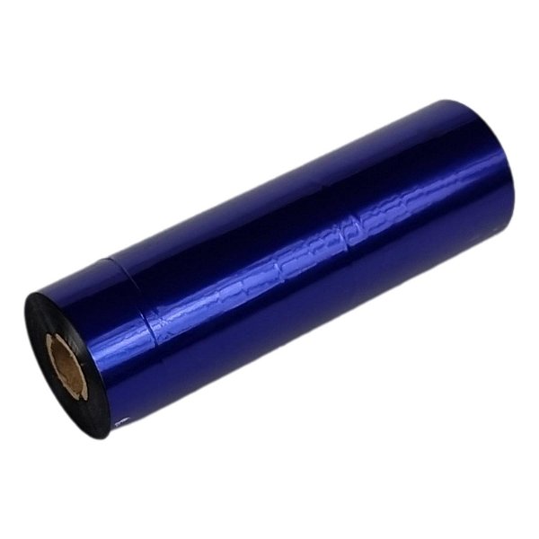 Ribbon 110x91 Resina Mastercorp Z400 Externo para etiqueta BOPP 1/2 pol para impressora térmica Zebra Argox Elgin