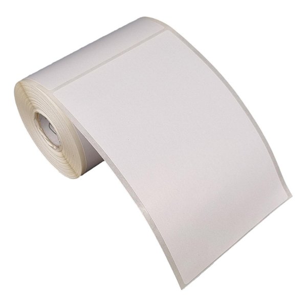 Etiqueta adesiva de envio 100x150mm 10x15cm Couche Mercado Livre Shopee Magalu Americanas Correios - Rolo c/ 200 (30m)