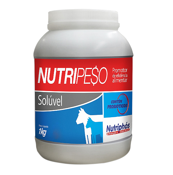 NUTRIPESO SOLÚVEL - POTE 1 KG