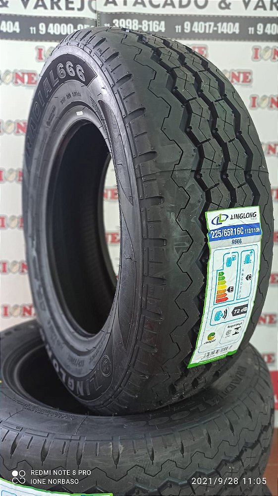 PNEU 225/65R16C LINGLONG R666 112/110R - 8 Lonas
