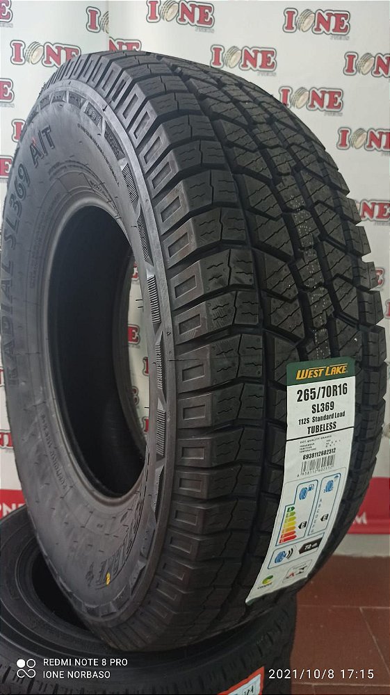 PNEU 265/70R16 WESTLAKE SL369 A/T 112S
