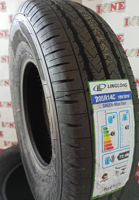 PNEU 205R14C LINGLONG GREENMAX VAN 109/107R 8 LONAS