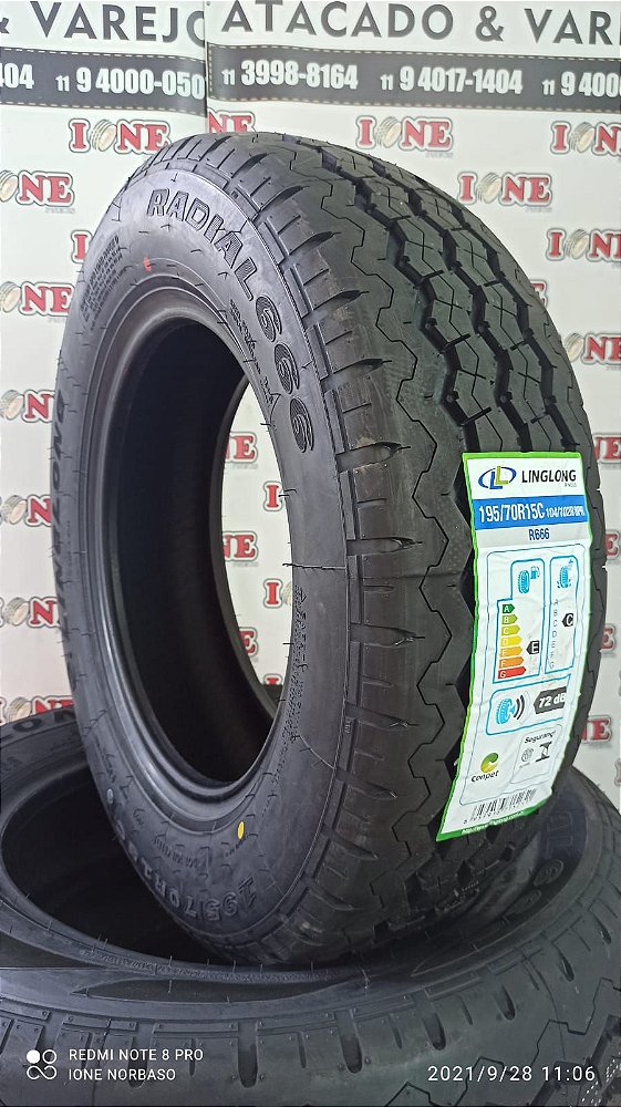 PNEU 195/70R15C LINGLONG R666 104/102R