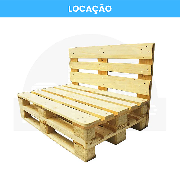 Locação Sofá de Pallet Euro Epal 120x80 cm